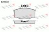 FTE BL1096A3 Brake Pad Set, disc brake